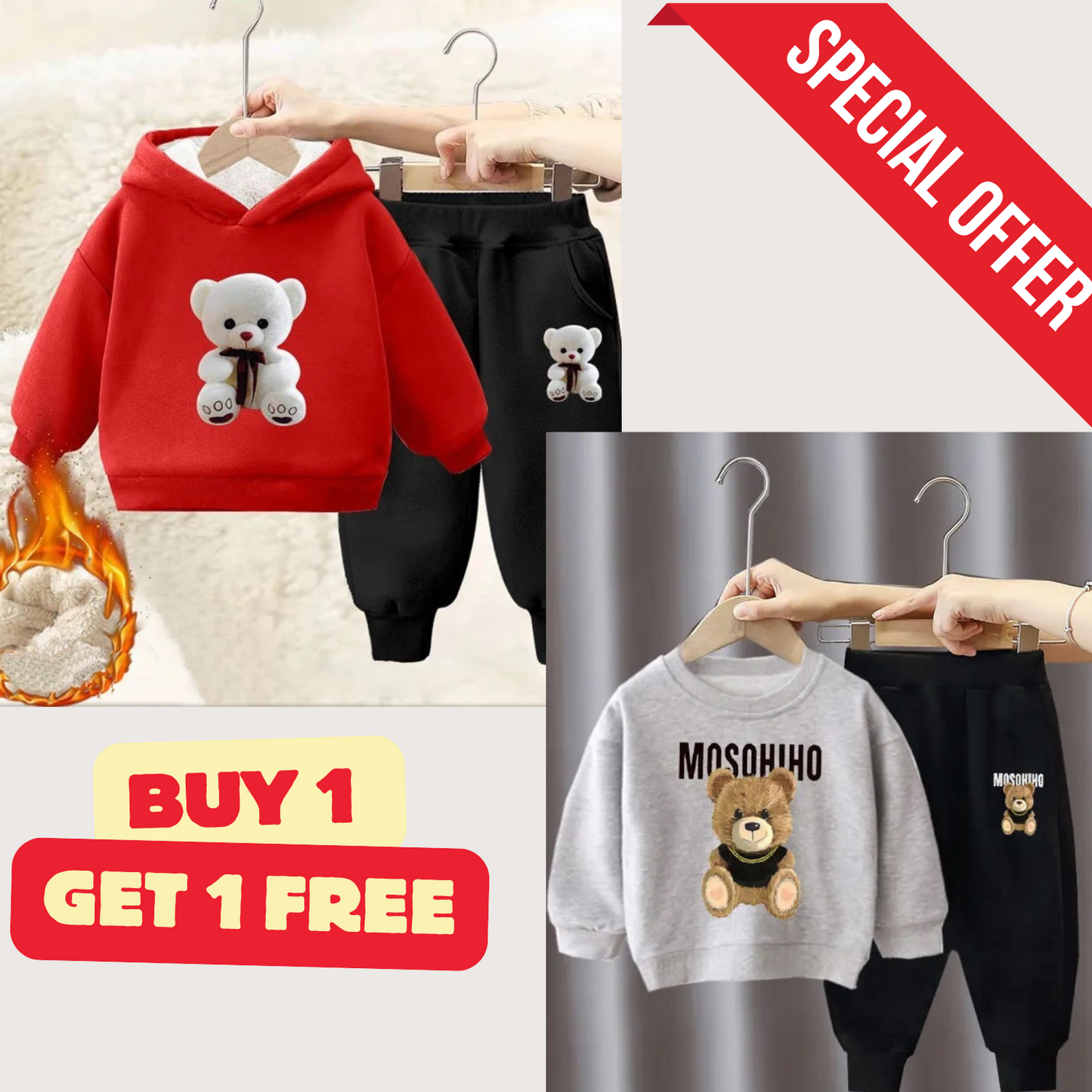 BUY 1 GET 1 FREE KIDS TRACKSUIT
