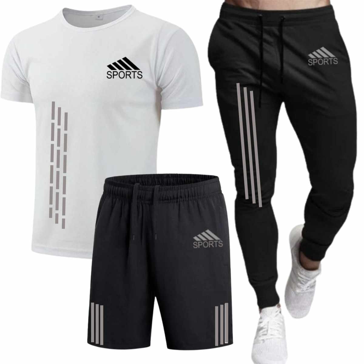 Pack of 3 Sports Combo Deal for Men