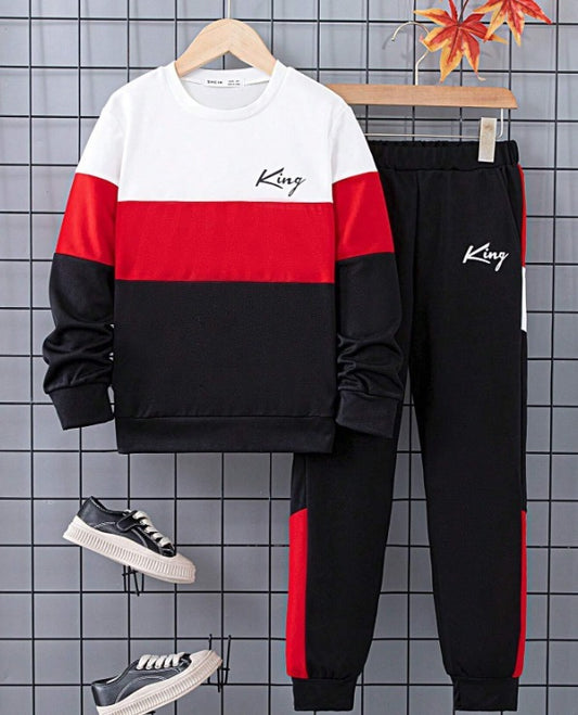 Tri Color Tracksuit for Men