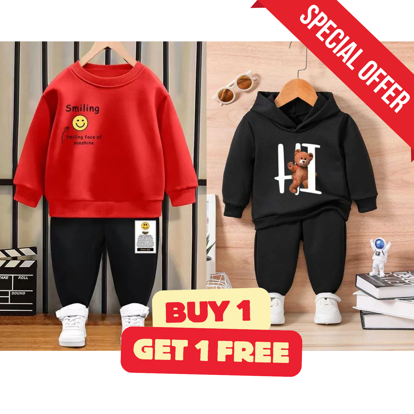 BUY 1 GET 1 FREE KIDS TRACKSUIT