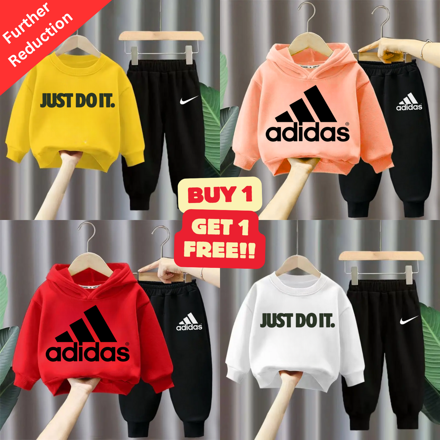 BUY 1 GET 1 FREE KIDS PREMIUM TRACKSUIT
