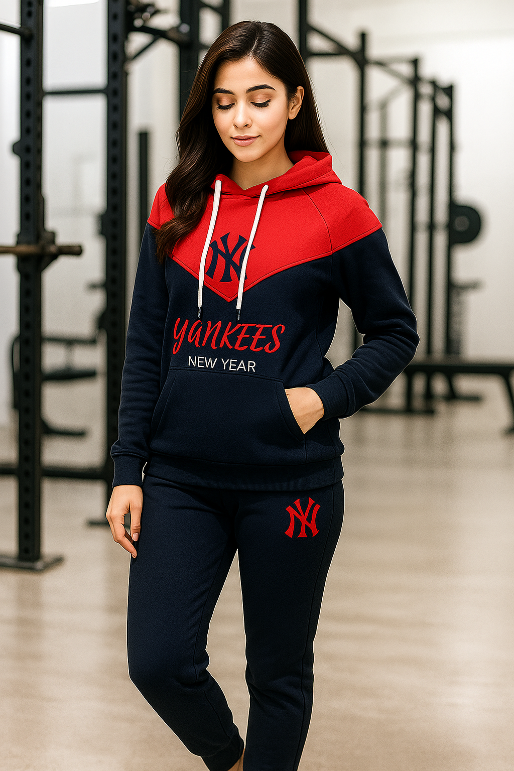 Ladies Premium Fleece Tracksuit