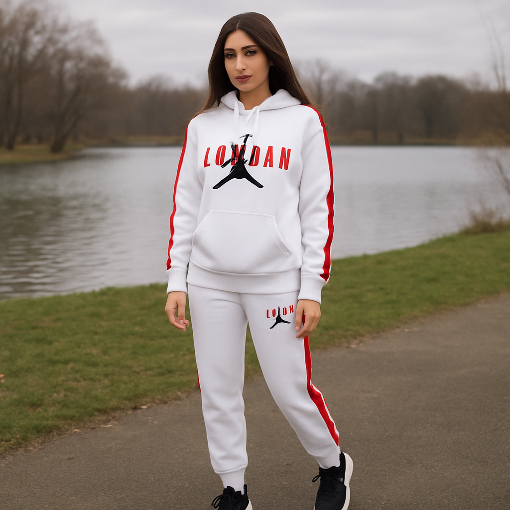 Ladies Premium Fleece Tracksuit