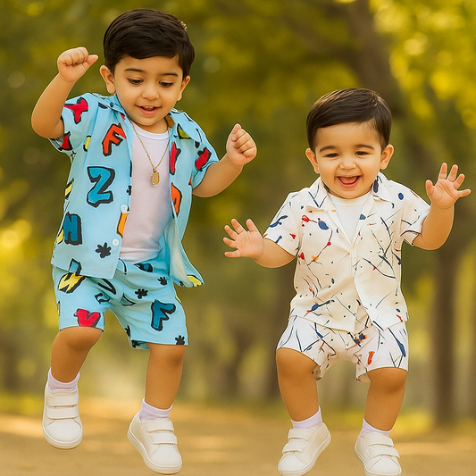 Pack of 2 Kids Casual Summer Suits