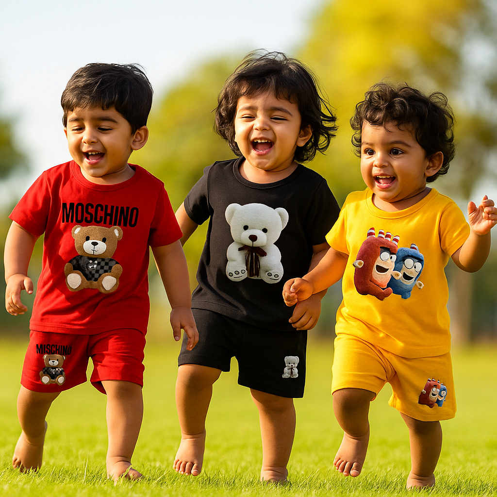 Pack of 3 Premium Summer Suits for Kids