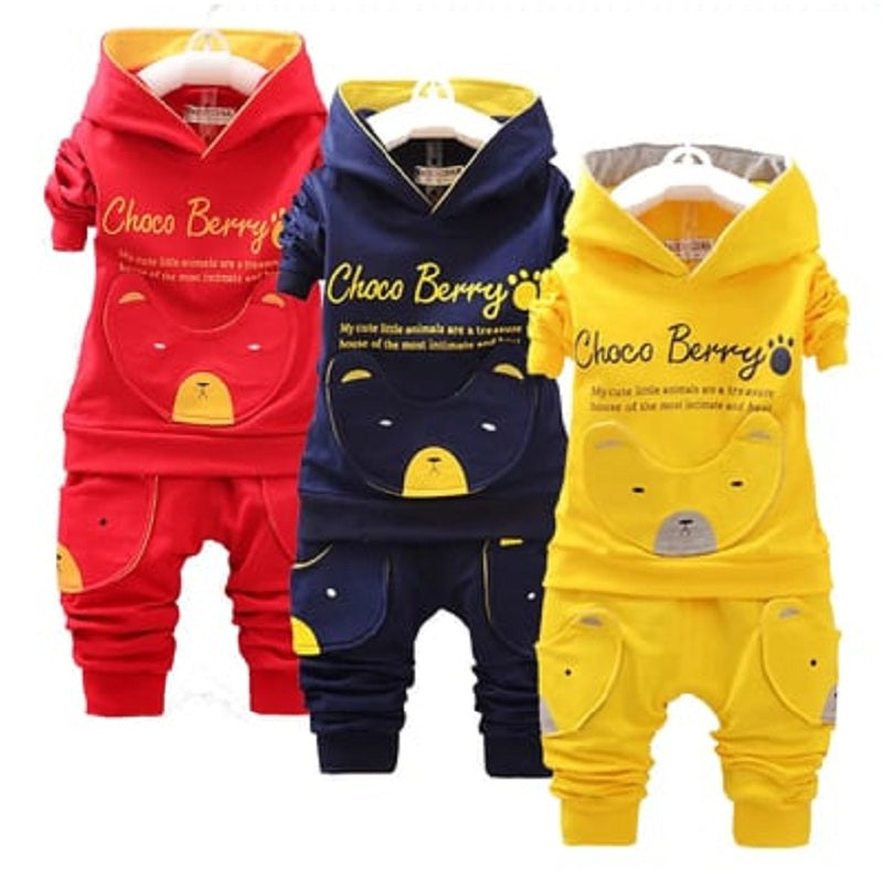 Choco Berry Hooded Track Suit for Kids
