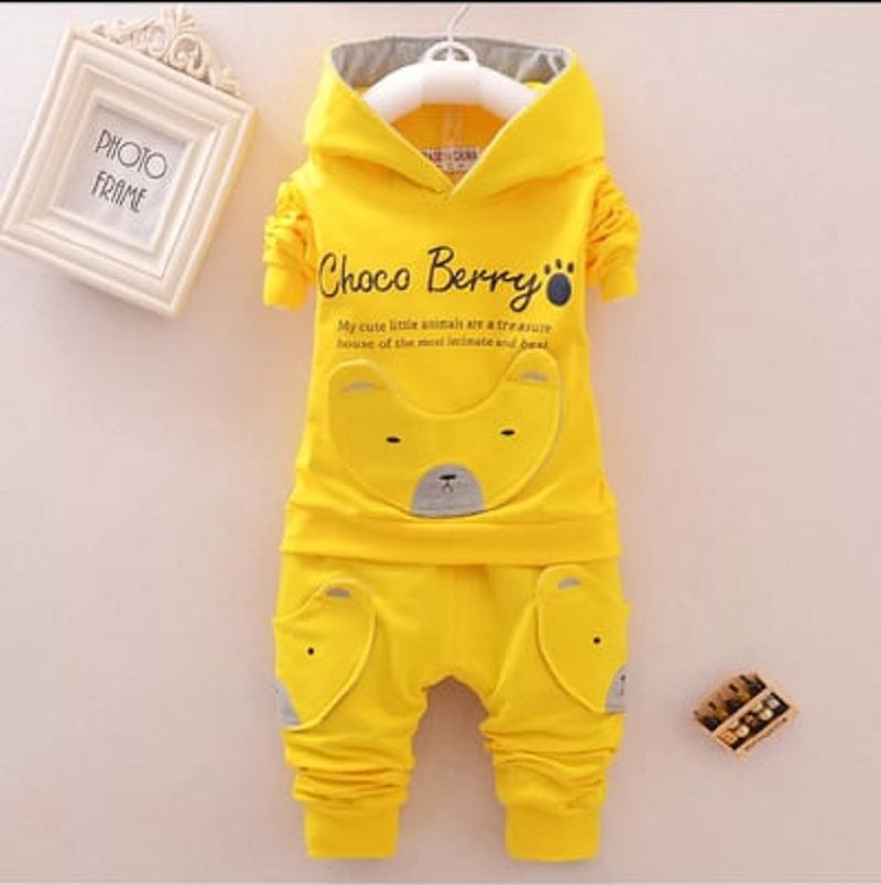 Choco Berry Hooded Track Suit for Kids
