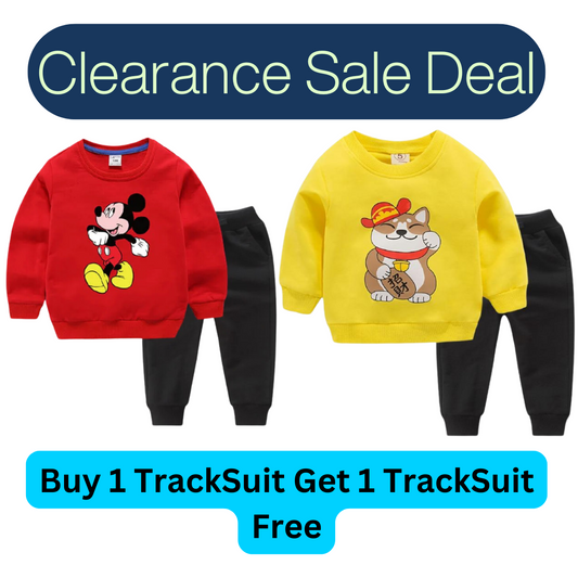 Buy 1 Get 1 Free TrackSuits for Kids (Stock Clearance Sale)