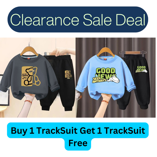 Buy 1 Get 1 Free TrackSuits for Kids (Stock Clearance Sale)