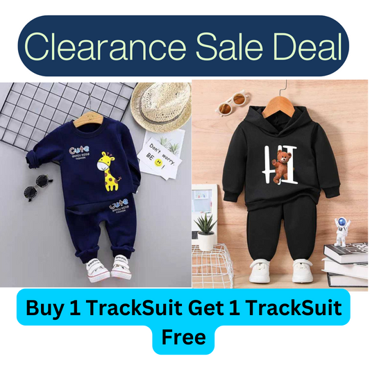 Buy 1 Get 1 Free TrackSuits for Kids (Stock Clearance Sale)