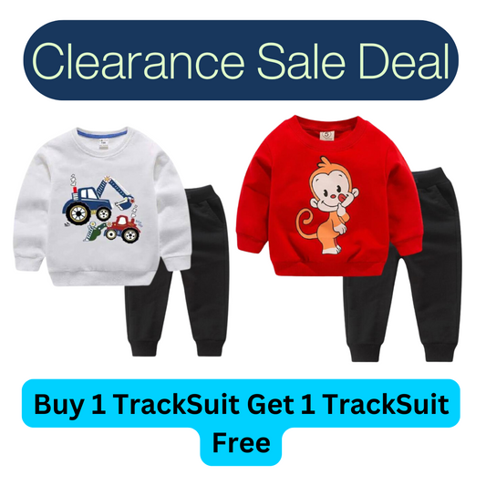 Buy 1 Get 1 Free TrackSuits for Kids (Stock Clearance Sale)