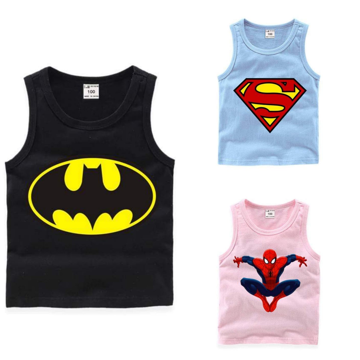 Pack of 3 Sando printed T Shirts for Kids