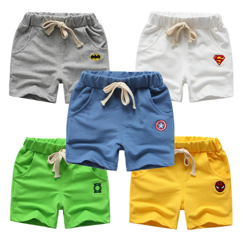 Pack of 5 Kids Super Hero Shorts with Pockets