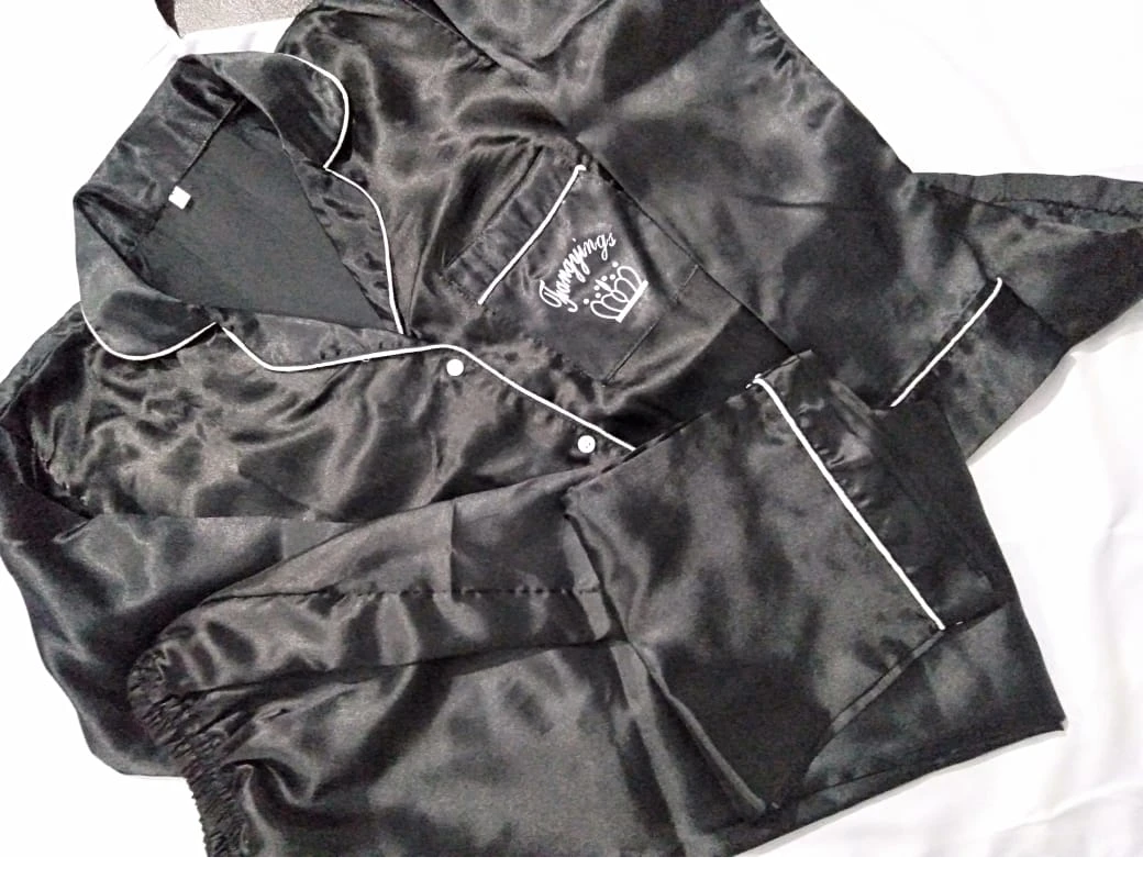 Pocket Logo Female Pj Set