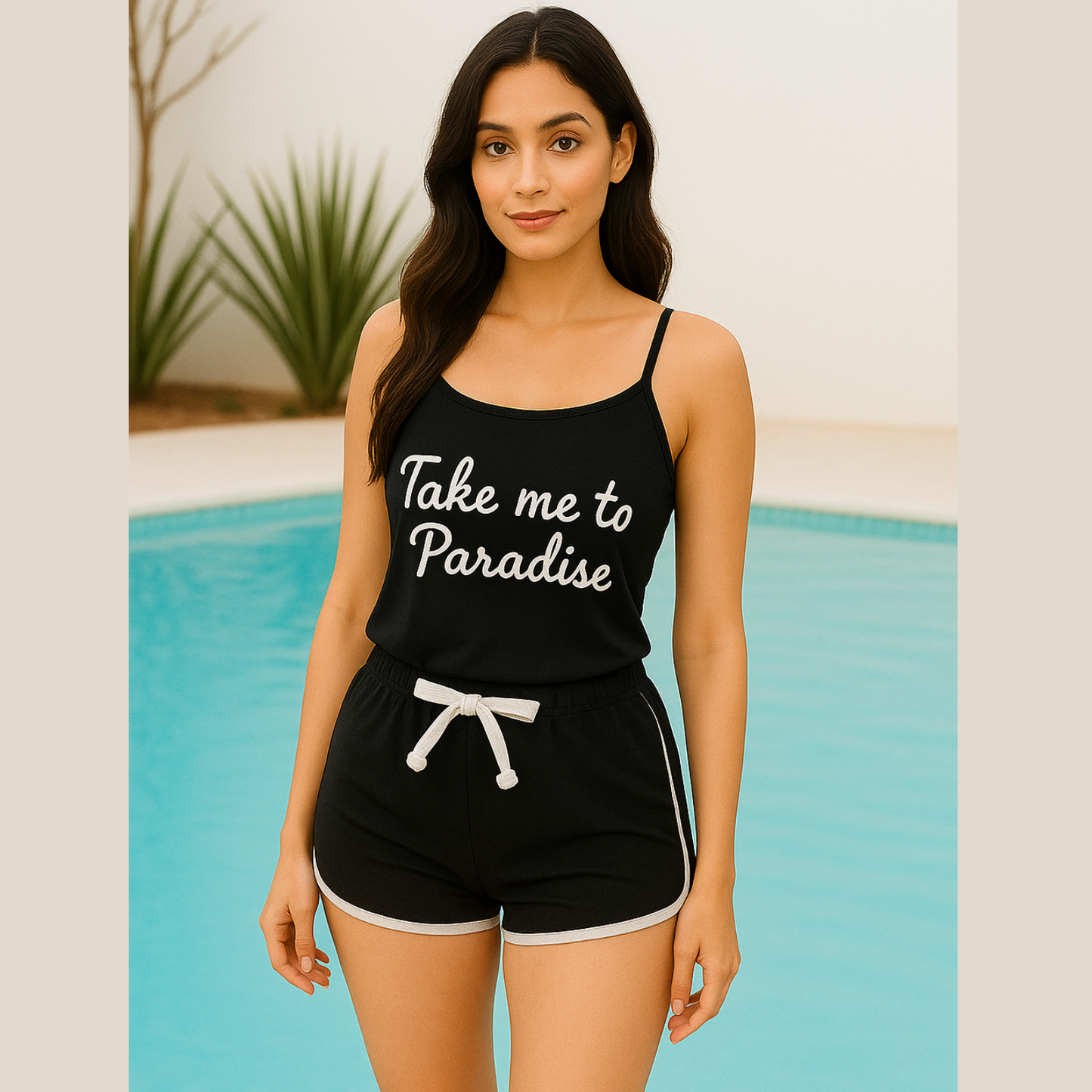 Jersey Cami Set for Women