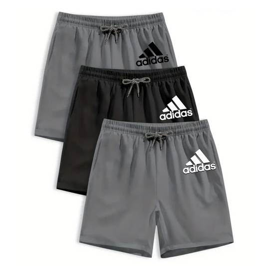 Pack of 3 Dri-Fit Printed Shorts for Men