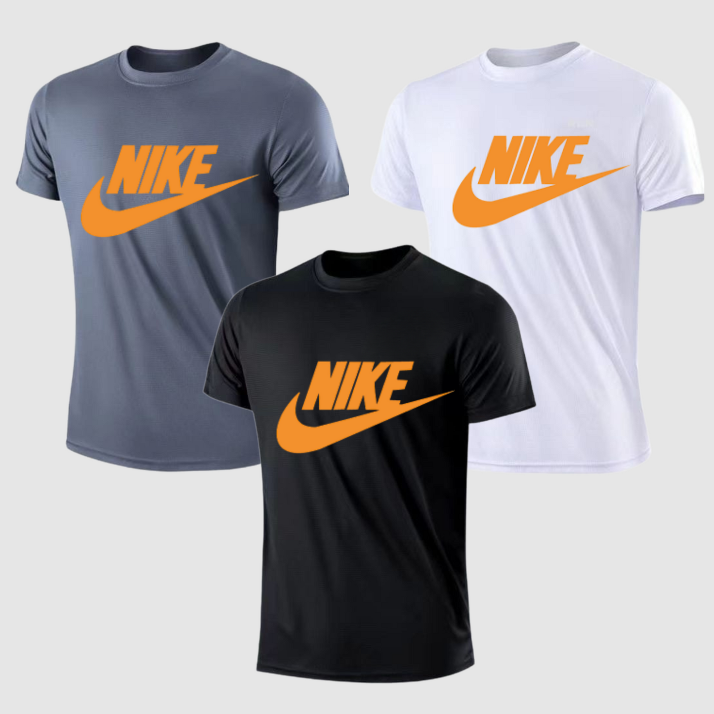 Pack of 3 Dri-Fit Printed Tshirts for Men