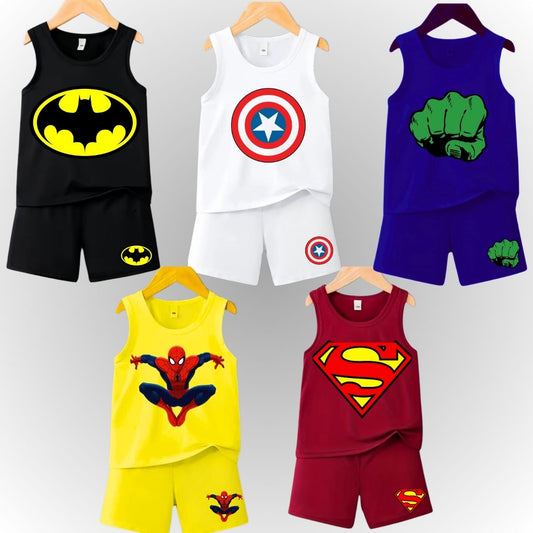 Pack of 5 Premium Sando Suits for Kids