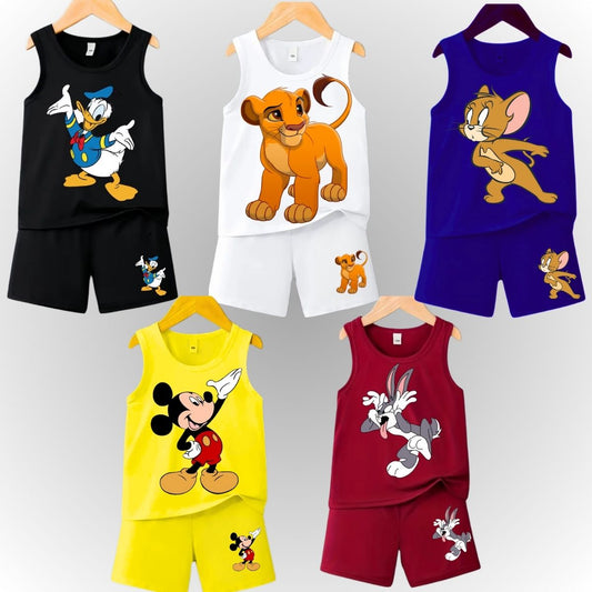 Pack of 5 Premium Sando Suits for Kids