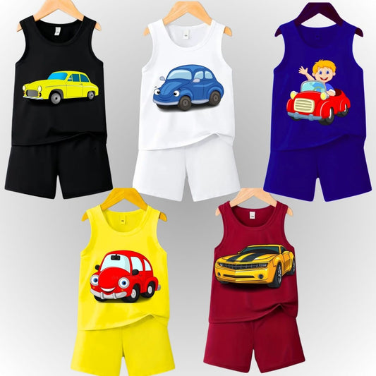 Pack of 5 Premium Sando Suits for Kids