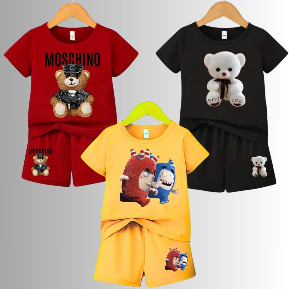 Pack of 3 Premium Summer Suits for Kids
