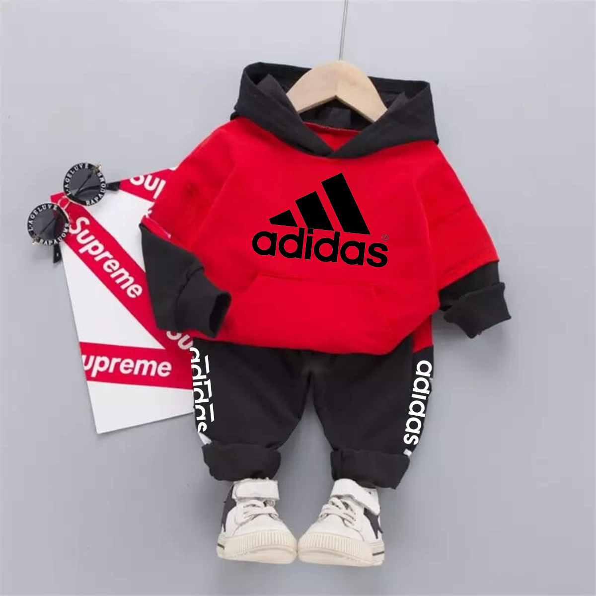KIDS PREMIUM TRACKSUIT With Double Color Sleeves