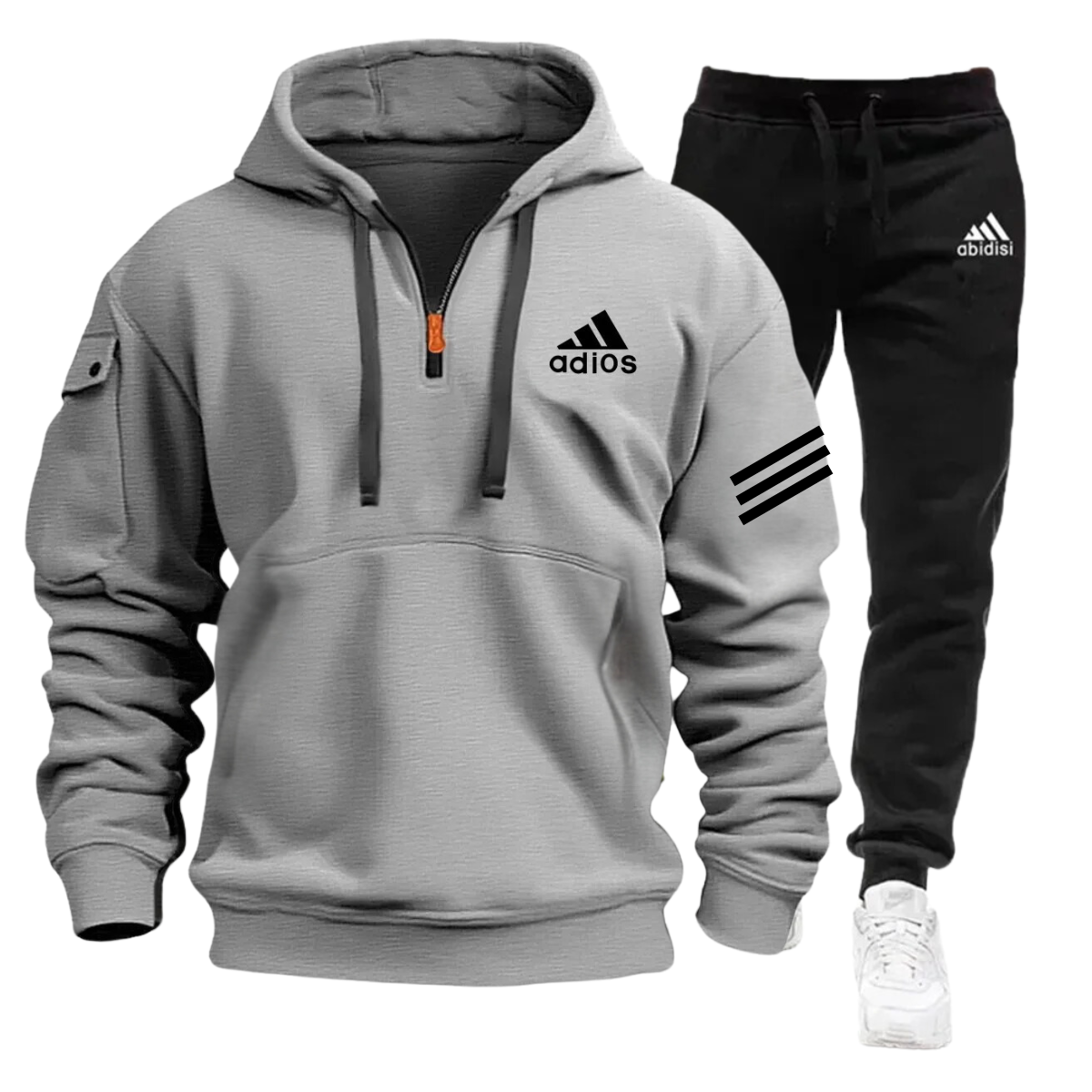 Half Zip Fleece Track Suit for Men