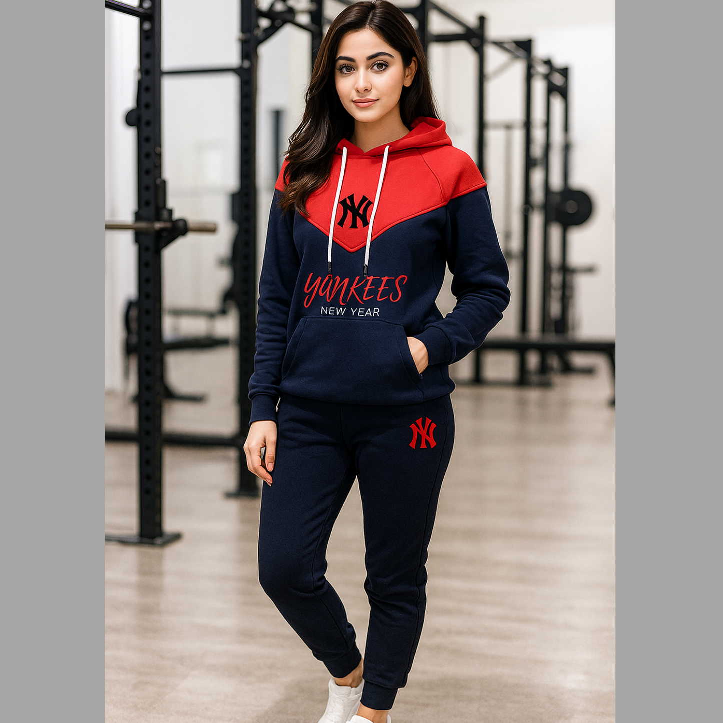 Ladies Premium Fleece Tracksuit