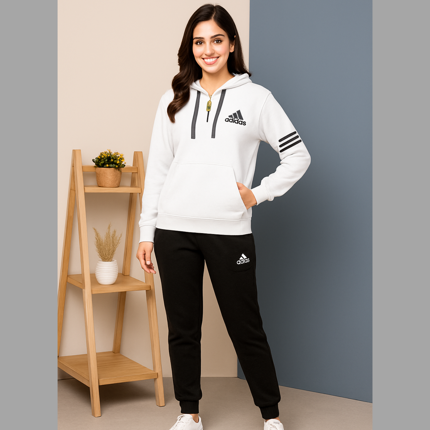 Ladies Premium Fleece Tracksuit