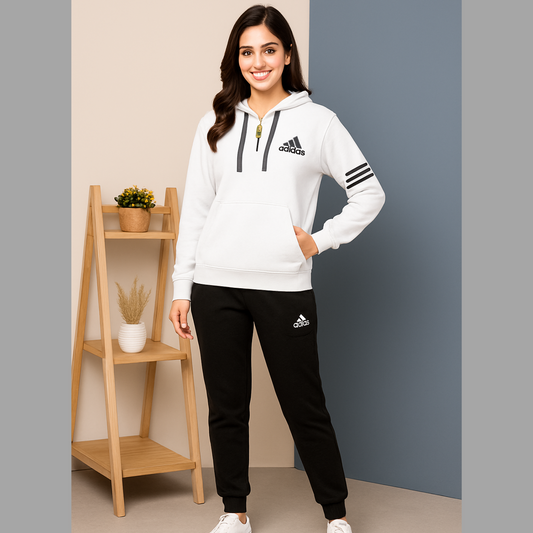 Ladies Premium Fleece Tracksuit