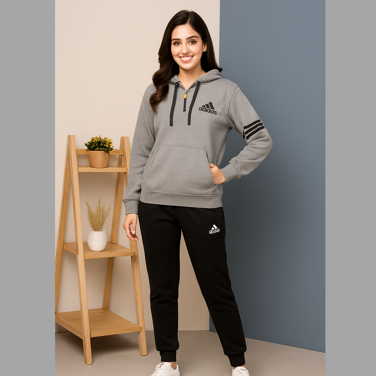 Ladies Premium Fleece Tracksuit