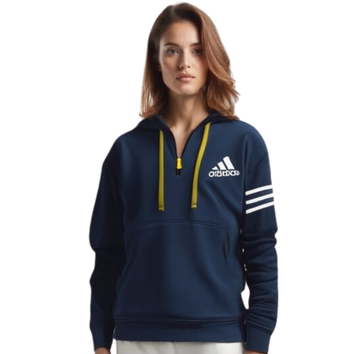 Half Zip Fleece Hoodie for Females