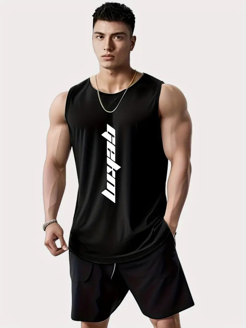 Pack of 3 Dri-Fit Printed Sando Tshirts for Men